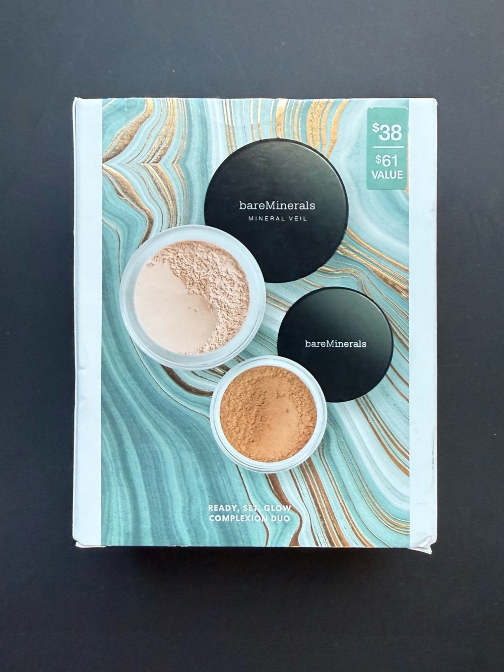 BareMinerals ready, set, glow complexion duo.